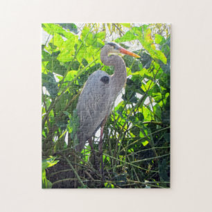 Das große blaue Heron-Puzzle Puzzle