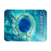 Das Große Blaue Loch Belize Magnet (Horizontal)