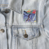 Das große blaue Pferd durch Marc Franz Button (Beispiel)