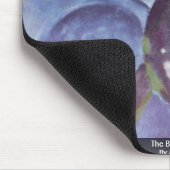 Das große blaue Pferd durch Marc Franz Mousepad (Ecke)