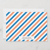 Das GROSSE BLUE| in der ERSTEN Einladung (Rückseite)