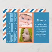 Das GROSSE BLUE| in der ERSTEN Einladung (Vorne/Hinten)