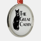Das große Catsby Silbernes Ornament (Rechts)