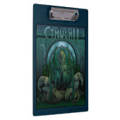 Das große Cthulhu (Kunst nouveau) Klemmbrett (Rechts)