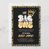 Das große | Das berühmte 90er-Party zum 1. Geburts Einladung (Vorderseite)