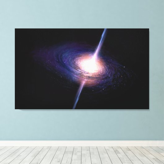 Das große Design Leinwanddruck (Insitu (Holzboden))