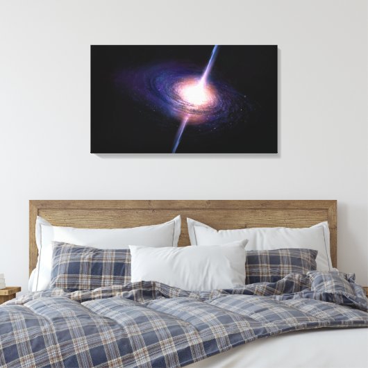 Das große Design Leinwanddruck (Insitu (Schlafzimmer))