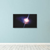 Das große Design Leinwanddruck (Insitu (Holzboden))