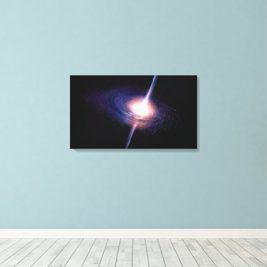 Das große Design Leinwanddruck (Insitu (Holzboden))