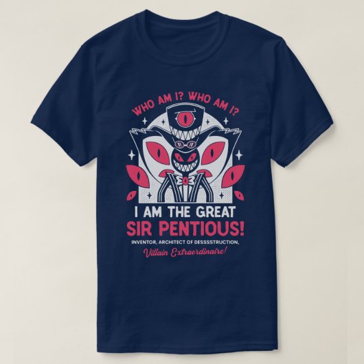 Das große Emblem des Sir Pentium T-Shirt (Design vorne)