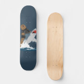Das große Entweichen - Bärnhaifischkavallerie Skateboard (Vorderseite)