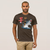 Das große Entweichen - Bärnhaifischkavallerie T-Shirt (Vorne ganz)