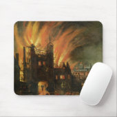 Das große Feuer von London (September 1666) mit Mousepad (Mit Mouse)
