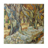 Das große Flugzeug von Vincent Van Gogh Fliese (Vorderseite)