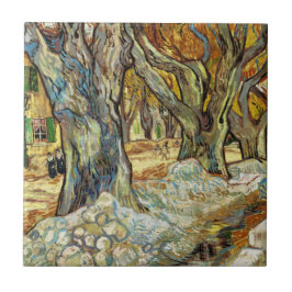 Das große Flugzeug von Vincent Van Gogh Fliese