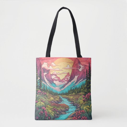 Das große Freien an einem sonnigen Tag Tasche (Vorderseite)