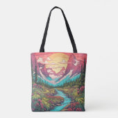 Das große Freien an einem sonnigen Tag Tasche (Rückseite)