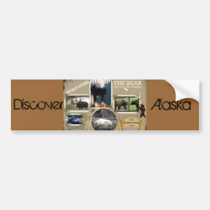 Das große Freien in Alaska Autoaufkleber