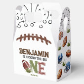 Das große Fußballspiel - der 1. Geburtstag - Gunst Geschenkschachtel (Geöffnet)