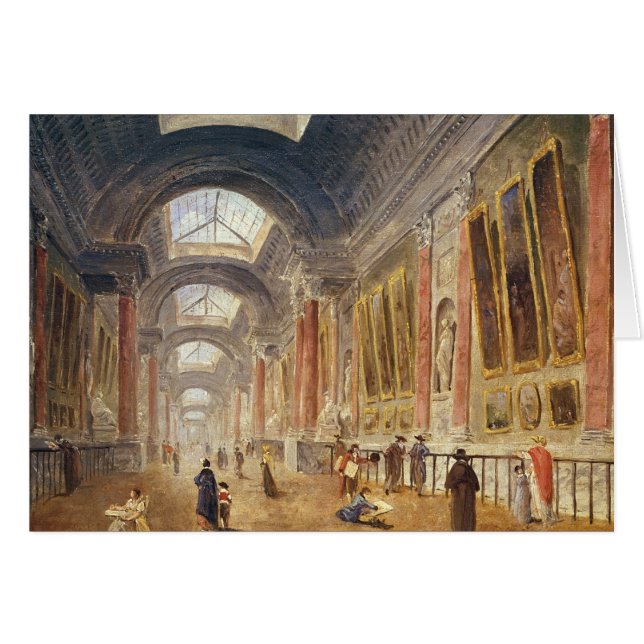 Das große Galerie des Louvre (Vorderseite (Horizontal))