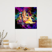 Das große Ganesh-Ganapati-Poster Poster (Küche)