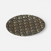 Das große Gatsby-Jahr 2022 Pappteller (Schrägansicht)