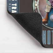 Das große Gehirn ist nicht unterhaltene Mousepad (Ecke)