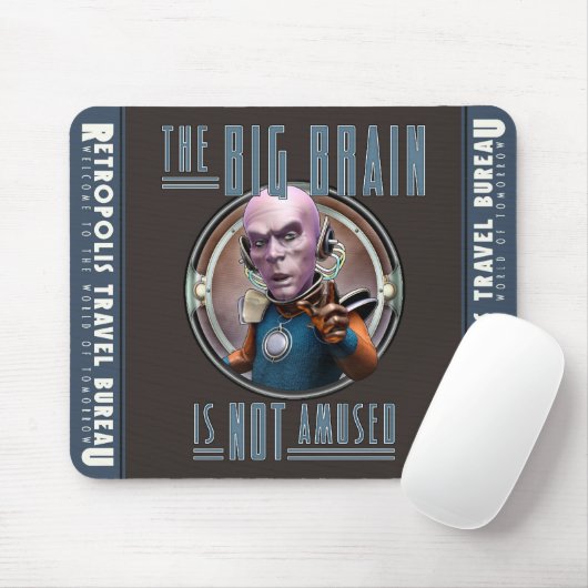 Das große Gehirn ist nicht unterhaltene Mousepad (Mit Mouse)