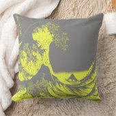 Das große Gelb- und Graukissen Kissen (Decke)