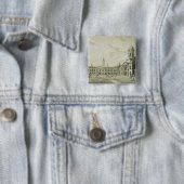 Das große Gerichts-Yard, Dublin-Schloss, 1792 Button (Beispiel)