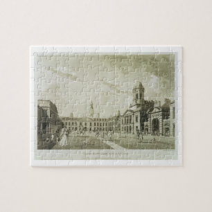 Das große Gerichts-Yard, Dublin-Schloss, 1792 Puzzle