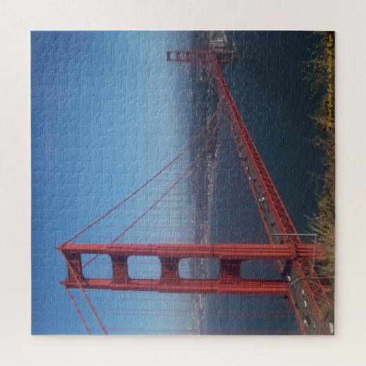 Das große goldene Tor Puzzle (Vertikal)