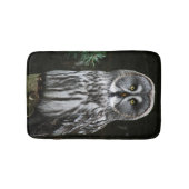 Das große graue Owl-Bmcnm Badematte (Vorderseite)