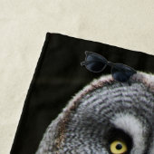 Das große graue Owl-Btcnm Strandtuch (Beispiel)