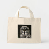 Das große graue Owl-Problem Mini Stoffbeutel (Vorne)