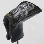 Das große graue Schellfisch Golf Headcover (3/4 Vorderseite)