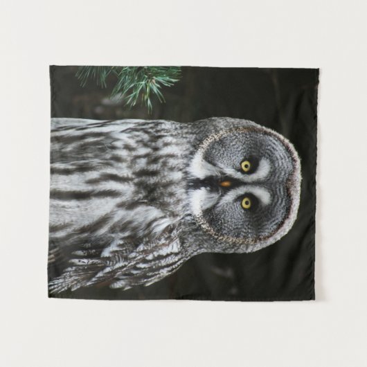 Das große graue Wesen Wandteppich (Vorderseite (Horizontal))