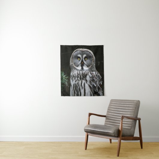 Das große graue Wesen Wandteppich (Beispiel)