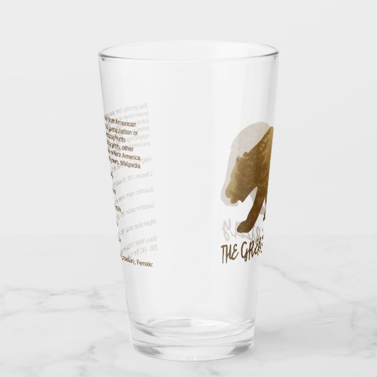 Das große Grizzy Glas (Rechts)