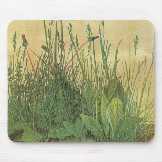Das große (große) Stück Turf von Albrecht Durer Mousepad (Vorne)
