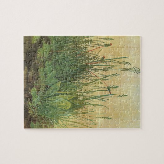 Das große (große) Stück Turf von Albrecht Durer Puzzle (Horizontal)
