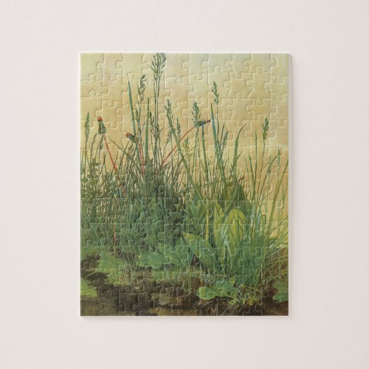 Das große (große) Stück Turf von Albrecht Durer Puzzle (Vertikal)