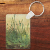 Das große (große) Stück Turf von Albrecht Durer Schlüsselanhänger (Rückseite)