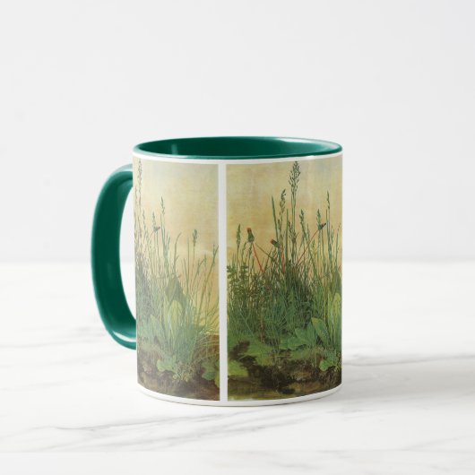 Das große (große) Stück Turf von Albrecht Durer Tasse (Vorderseite Links)