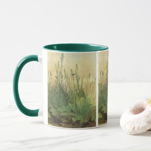 Das große (große) Stück Turf von Albrecht Durer Tasse (Mit Donut)
