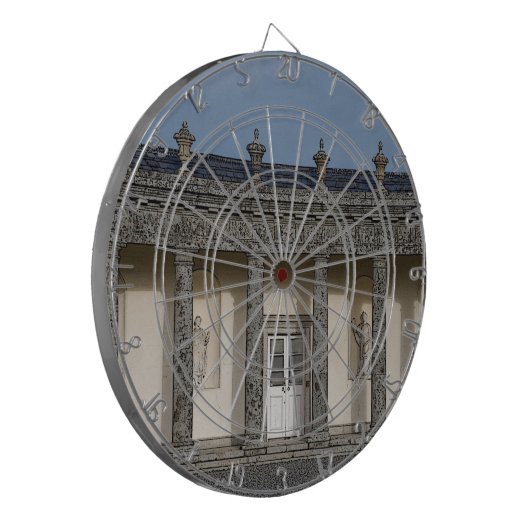 Das große Haus Dartscheibe (Vorderseite Links)