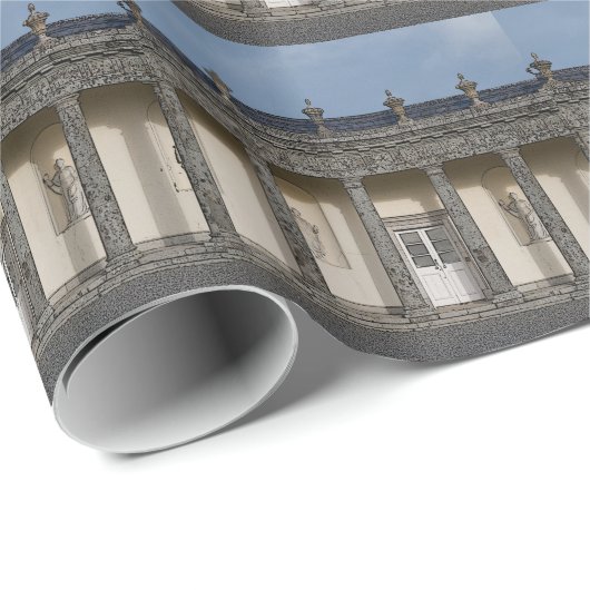 Das große Haus Geschenkpapier (Rolleneckpunkt)