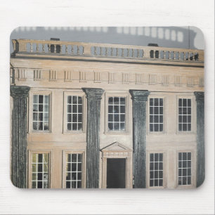 Das große House englische Haus Puppe Mousepad
