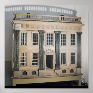 Das große House englische Haus Puppe Poster