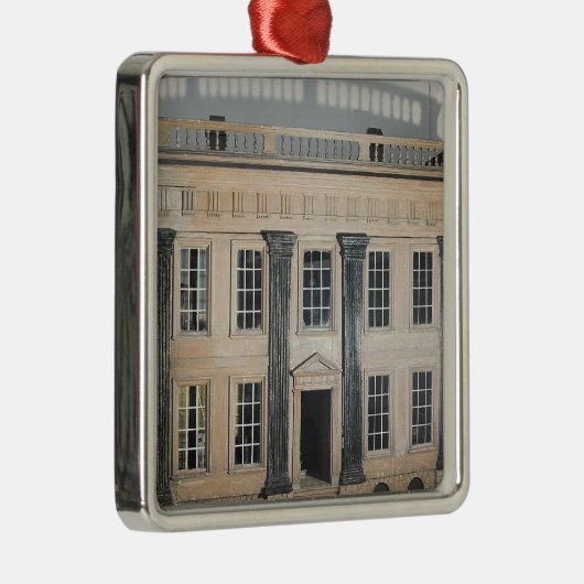 Das große House englische Haus Puppe Silbernes Ornament (Rechts)